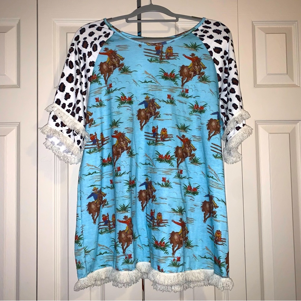 Western Fringe Shirt